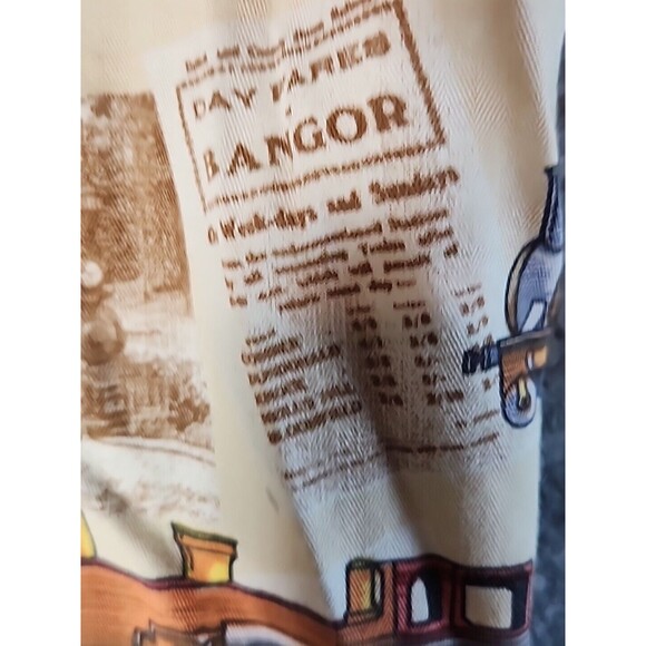 DAVID CAREY Shirt Mens Large California Train Railway Sunset‎ Limited Special - Picture 8 of 13